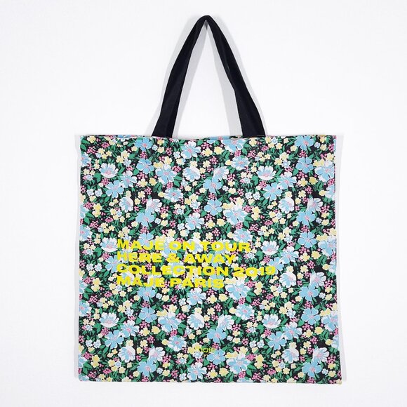 MAJE Allower Flower Print Tote Bag - Picture 1 of 7